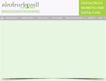 Tablet Screenshot of eindrucksvoll.biz
